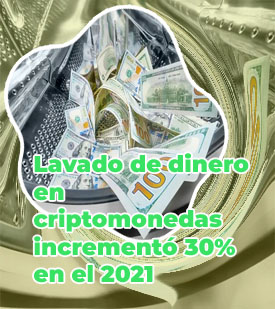 Criptomonedas lavado de dinero